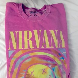 Urban Outfitters Oversized Nirvana Sweatshirt